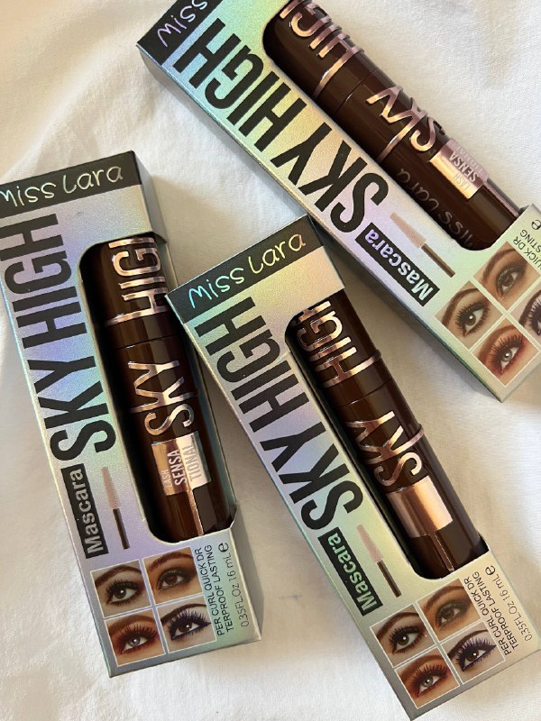 ریمل قهوه‌ای sky high