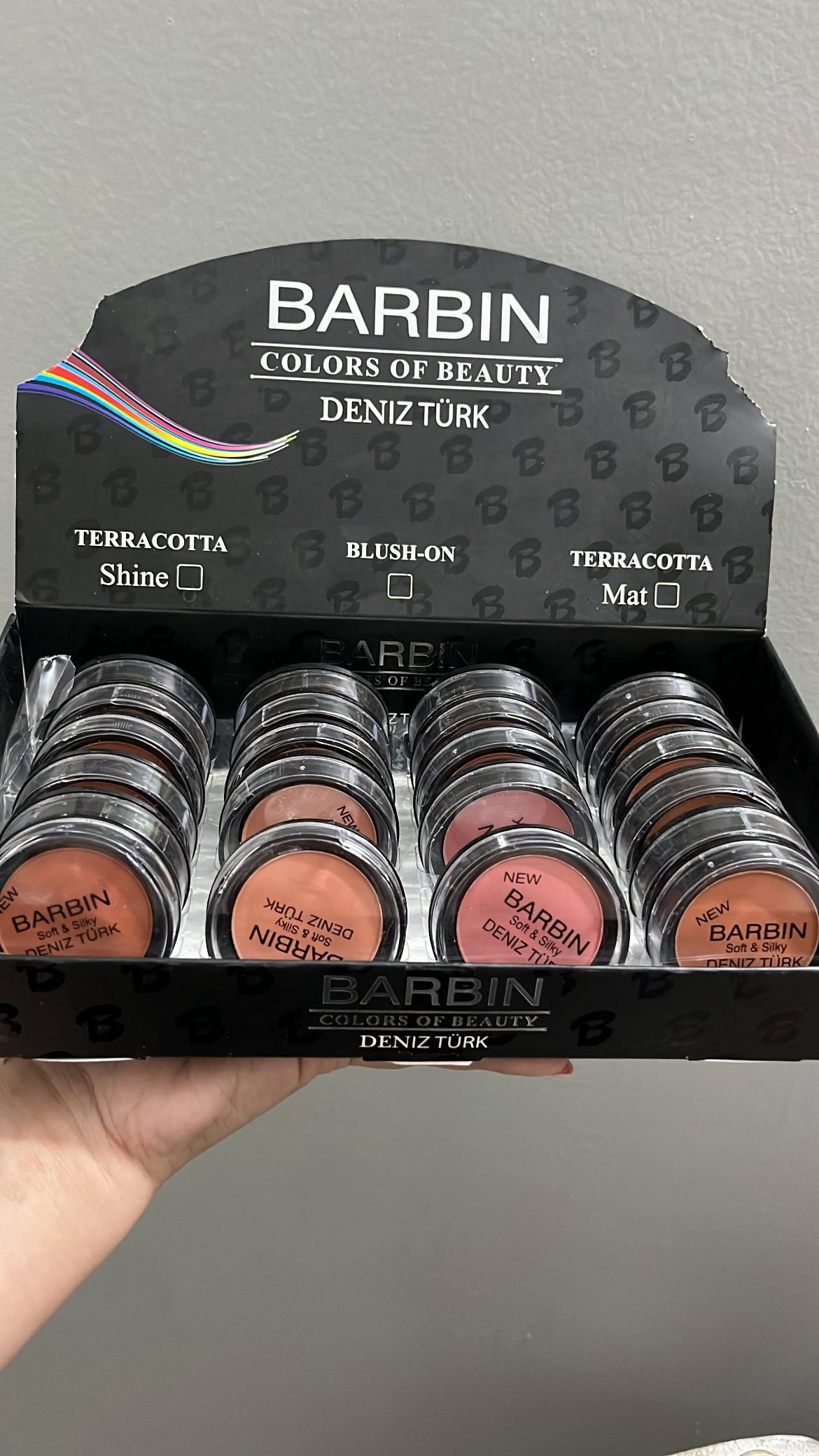 رژگونه پودری مات باربین