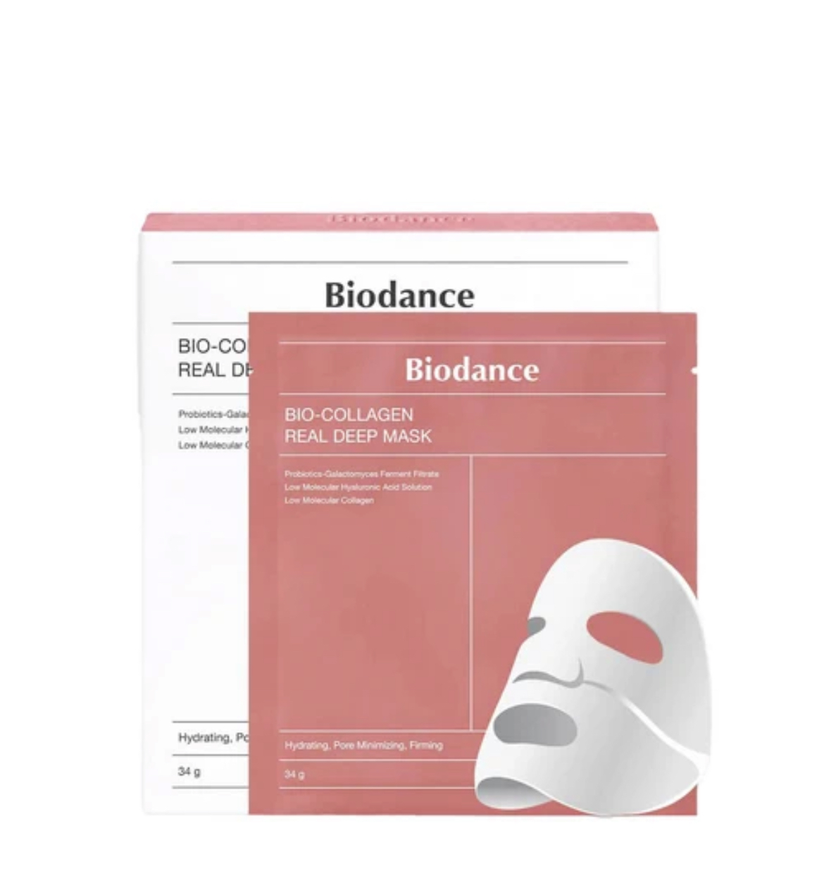 ماسک صورتی بایودنس بایو کلاژن